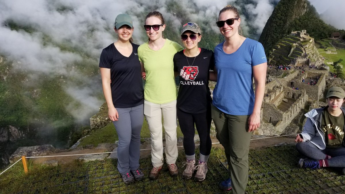 2nd years Alli, Kristen, Melisa, and Grace went to Peru for their Broadening Experience. They observed different departments within Es Salud Hospital, including neuro pediatrics, amputation/diabetic foot pain, and the pain clinic. They even hiked the Inca Trail to Macchu Picchu!