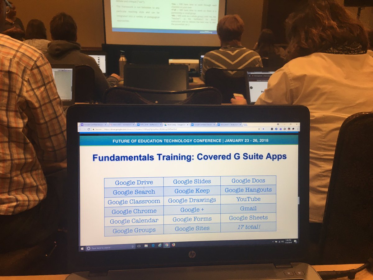 Fantastic! In training to get Google Certified Educator level 1 certification. Possible and useful for all teachers <a href="/NCHS_CT/">NCHS</a>