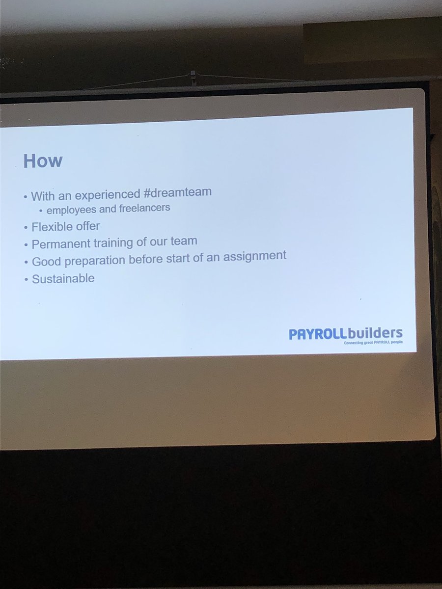 LesleyArens's tweet photo. Just like @HRbuilders_be also #payrollbuilders has a #dreamteam
Launched in July 2017 and growing like crazy https://t.co/Q5664p05Qa