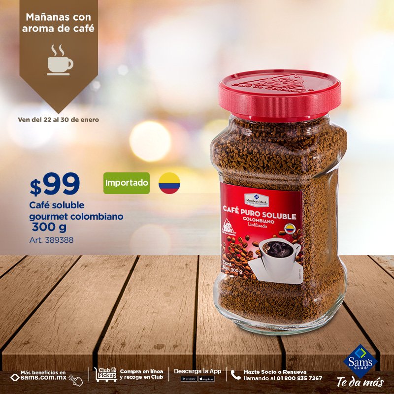 Introducir 58+ imagen cafe de sams club