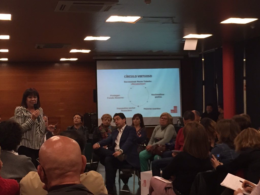 El círculo virtuoso que propone el Psoe para no sólo mantener nuestras pensiones sino también robustecerlo.