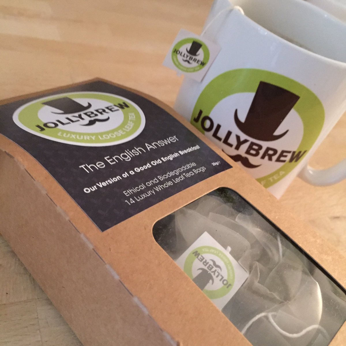 journeyteaco's tweet photo. Happy #TeaHour one and all. Tonight here at Jolly HQ we will be mostly consuming 'The English Answer' (AKA T.E.A). #love #tea https://t.co/FMeCv3xQZ5