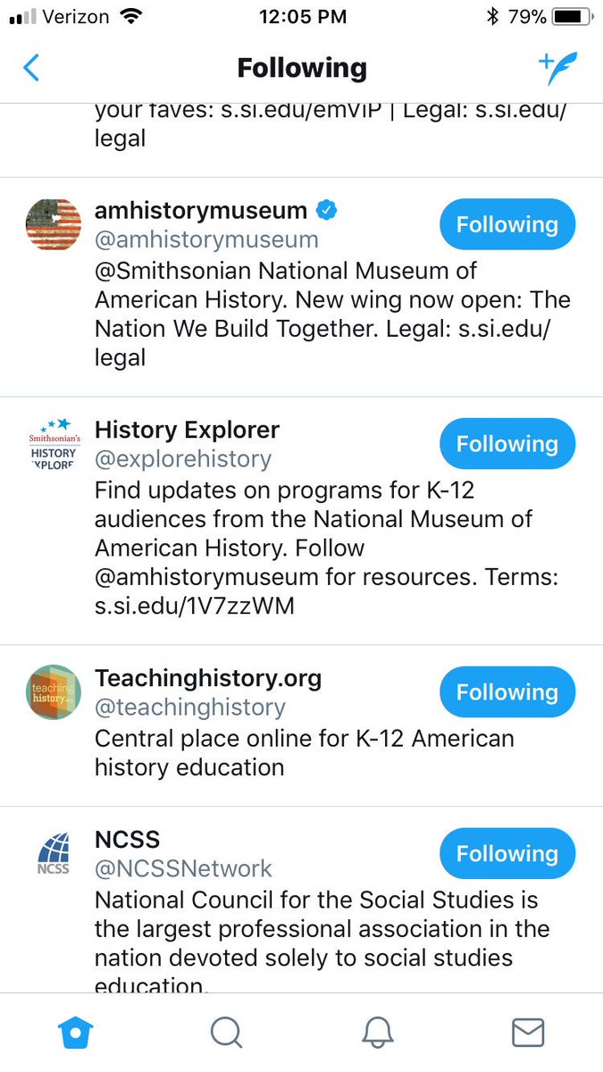 MrS_History's tweet photo. Building my PLN #uvuedtech https://t.co/jizim2a83C