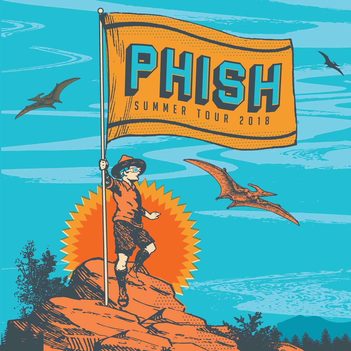phish's tweet photo. Phish's 2018 Summer Tour Announced: https://t.co/ATPx36kNFo https://t.co/2mgMd8PHCf