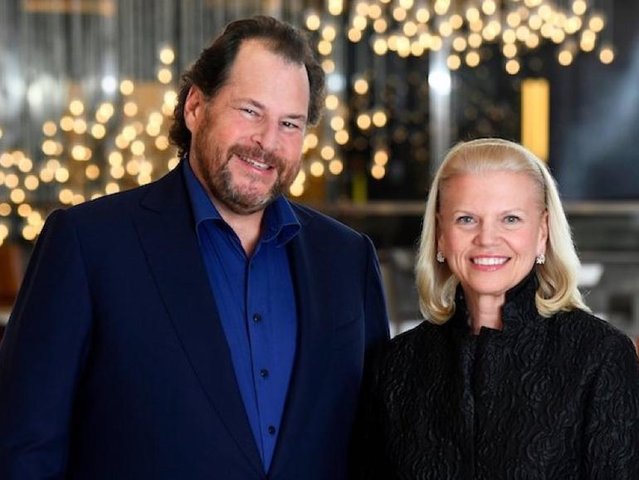 IBM and Salesforce double down on AI, announce Watson + Einstein collaboration sforce.co/2n2SkiS