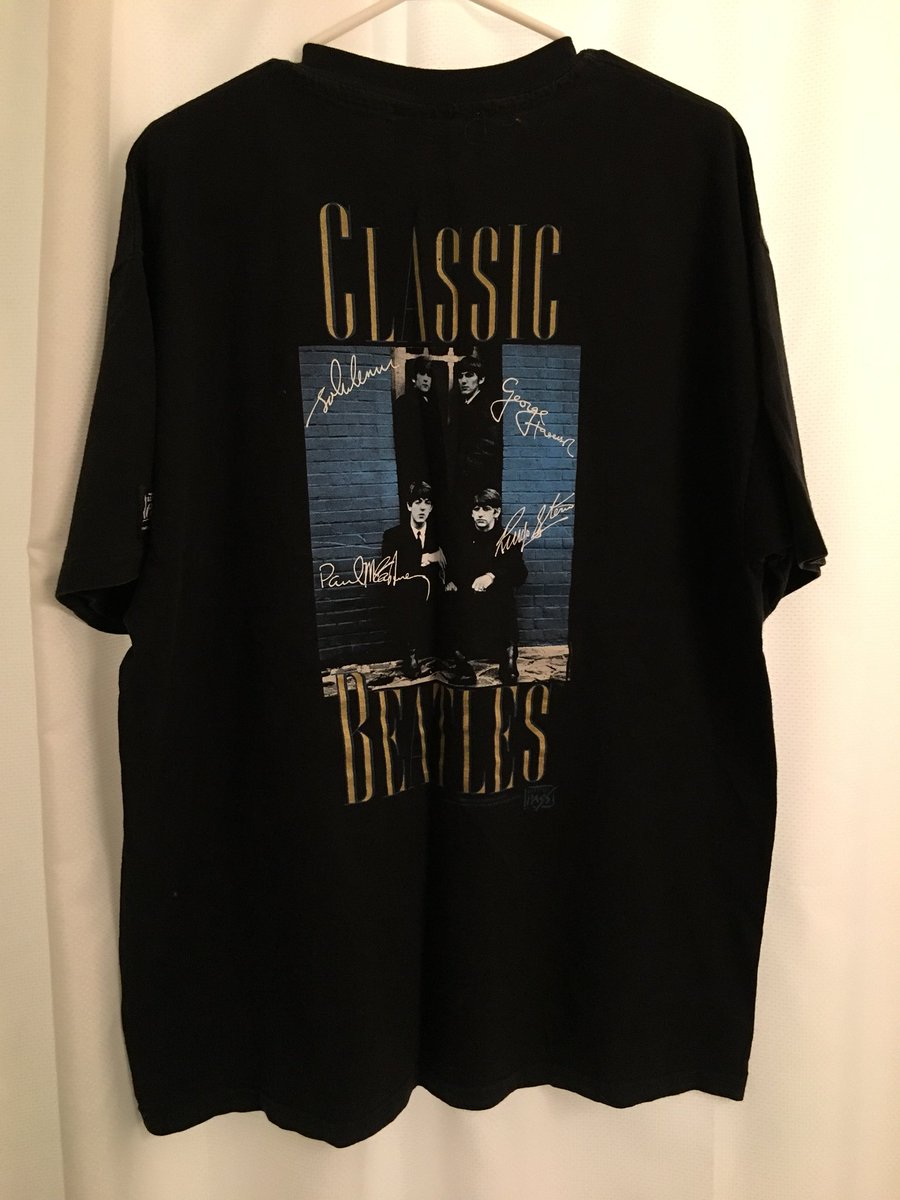 MuskokaResale's tweet photo. Vintage Beatles T-Shirt
Size: XL
Price: 45$ https://t.co/OdkboIcRmk