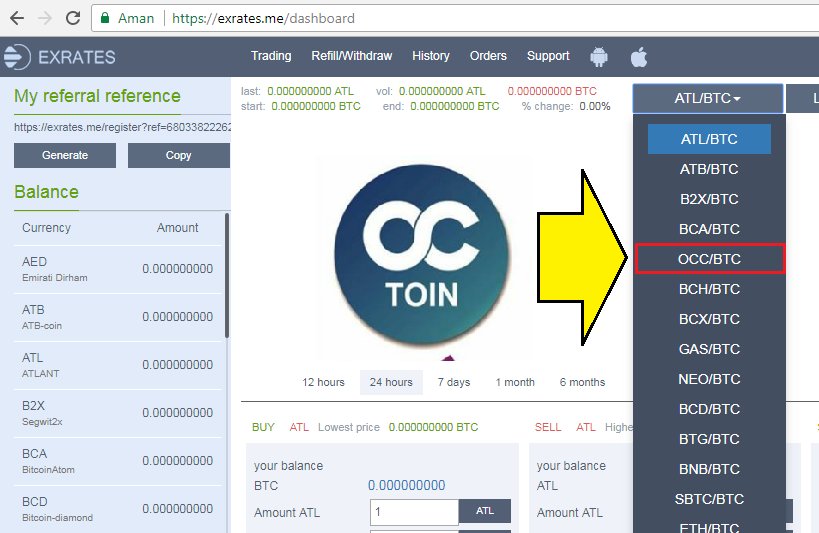 Octoinleader's tweet photo. Exrates menerima OCC (OctoinCoin) masuk dalam daftar Trade per tanggal 19 January 2018.

Chek Info Bisnis : https://t.co/HctF8w44sg https://t.co/pcZ36JkA9b