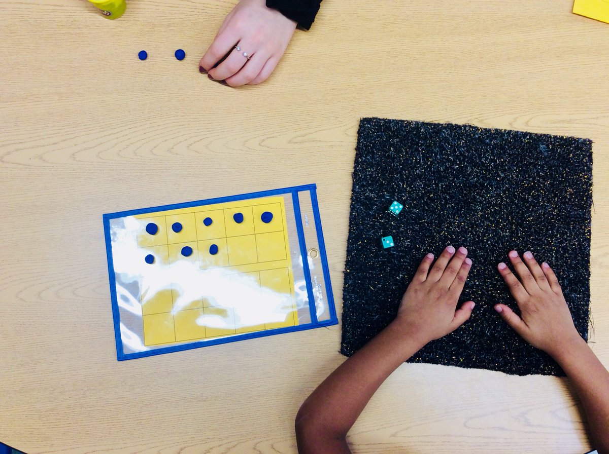 biyellen's tweet photo. Using our tens frame and play-doh to show “2 more” and “2 fewer”! https://t.co/jWoV8APsGR