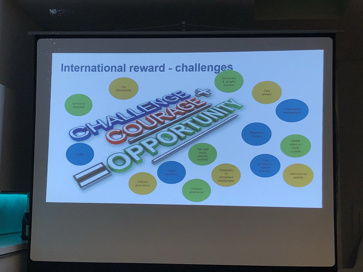Thx Steven Claes for your insights on international reward and the main challenges #payrollbuilders