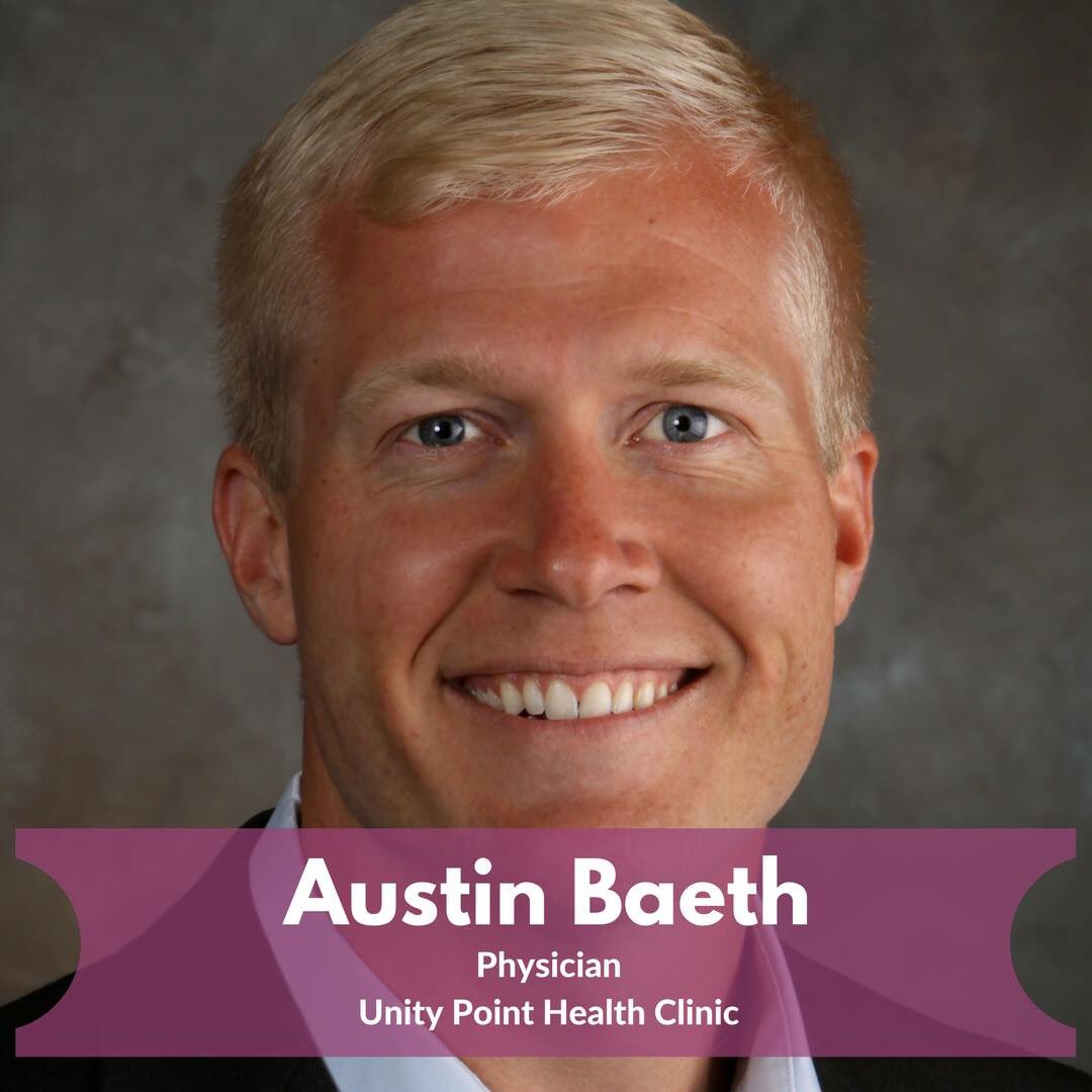 NLC_DesMoines's tweet photo. Meet Austin Baeth! #FellowsFeature Austin is an internal medicine physician with UnityPoint Clinic in DSM & a staff physician at La Clinica de la Esperanza which provides free or low-cost comprehensive health care to Latino immigrant families in Central Iowa. #NLCdsm #NLCfamily https://t.co/36NYseENMe