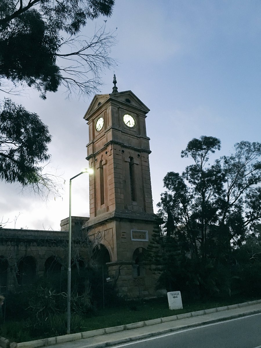 walterdegiorgio's tweet image. #Pembroke #malta #towerclock