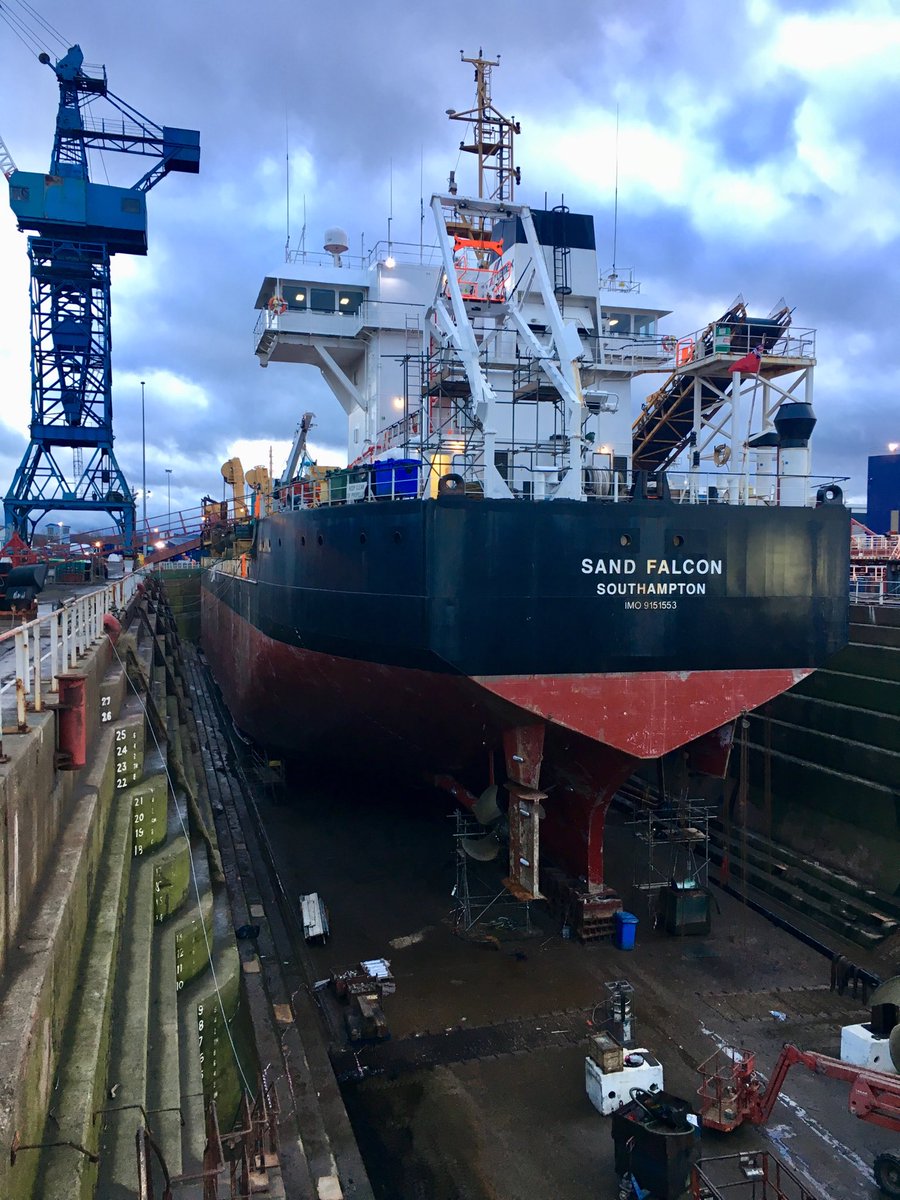 Impressed today to see the huge scope and complexity of work that goes into putting our ship through her 20 year survey. Proud of our team.