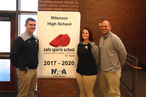 NorthCounty_Inc's tweet photo. What’s happening this month @RitenourSchools? Nationally recognized for sports. Ritenour HS has earned the @NATA1950 Safe Sports School Award. CONGRATS! https://t.co/FFXADteVBv #NATM2015 #PE #Sports #highschool https://t.co/ef7MszvtbK