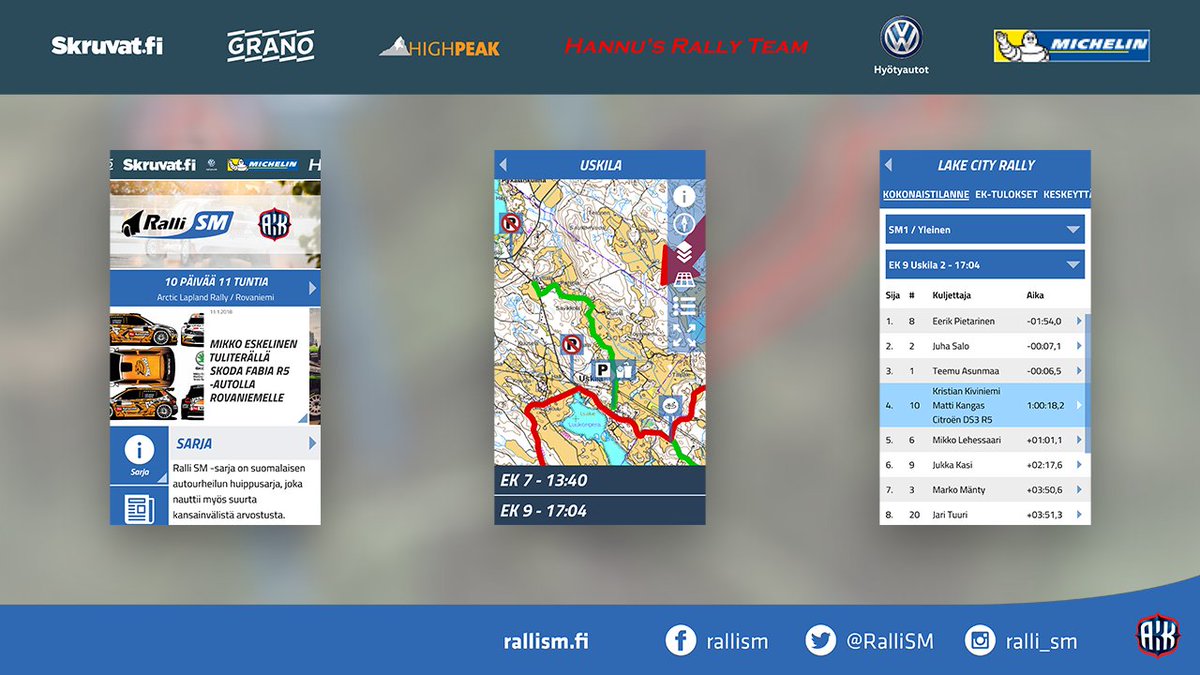 RalliSM's tweet photo. RALLIRADIO IS BACK!💪 Kuuntele kaikki SM-rallit @yleareena’sta ja muista myös meidän uudistunut Ralli SM -appsi! https://t.co/LaeEC2Z45Y #rallism #ralliradio @Ralliradio https://t.co/ScUd9yT4Jm