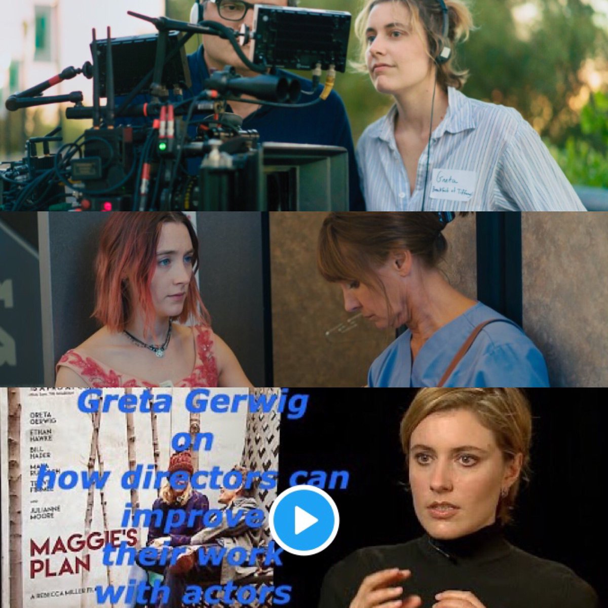 Congrats! #GretaGerwig &amp; #LadyBird on #Oscars nominations <a href="/TheAcademy/">The Academy</a> Watch #GretaGerwig share her directing advice working w/ #actors on #RoadToCinema on YouTube! <a href="/IndieWire/">IndieWire</a> <a href="/FilmStruck/">FilmStruck</a> <a href="/A24/">A24</a> youtu.be/TClliN2uPRQ