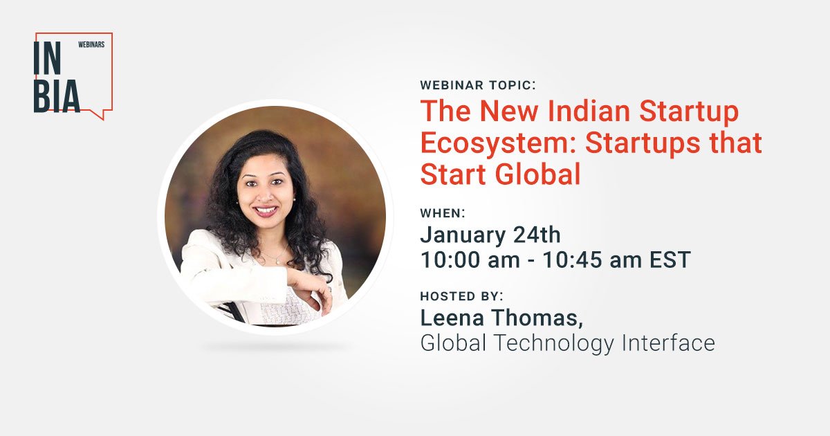 TheInBIA's tweet photo. Don’t forget to tune into tomorrow’s #InBIAWebinar featuring @leenapishe with @GBI_Tech! #InBIAMember https://t.co/qrNEEhhSPA https://t.co/4lFKJMif6y