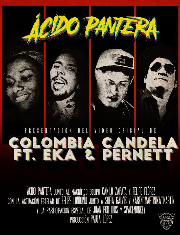 El Anden Cultural (@revistaelanden) on Twitter photo #VídeoRecomendado <a href="/AcidoPantera/">Acido Pantera</a> presenta el vídeo de Colombia Candela ft. Eka Muñoz y @thepernett goo.gl/58dJBB <a href="/jucorreal/">julio correal</a> @juanpordios93 #VídeoRecomendado <a href="/AcidoPantera/">Acido Pantera</a> presenta el vídeo de Colombia Candela ft. Eka Muñoz y @thepernett goo.gl/58dJBB <a href="/jucorreal/">julio correal</a> @juanpordios93