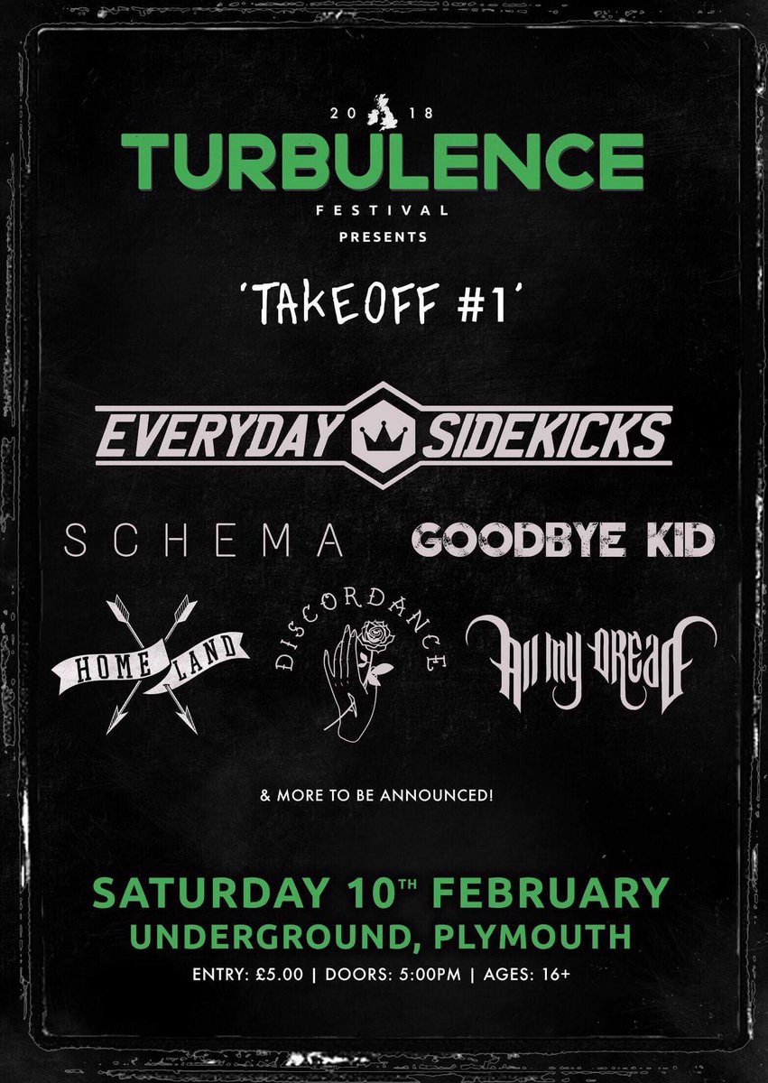 PLYMOUTH! Our first time playing you is coming. 

See you there!