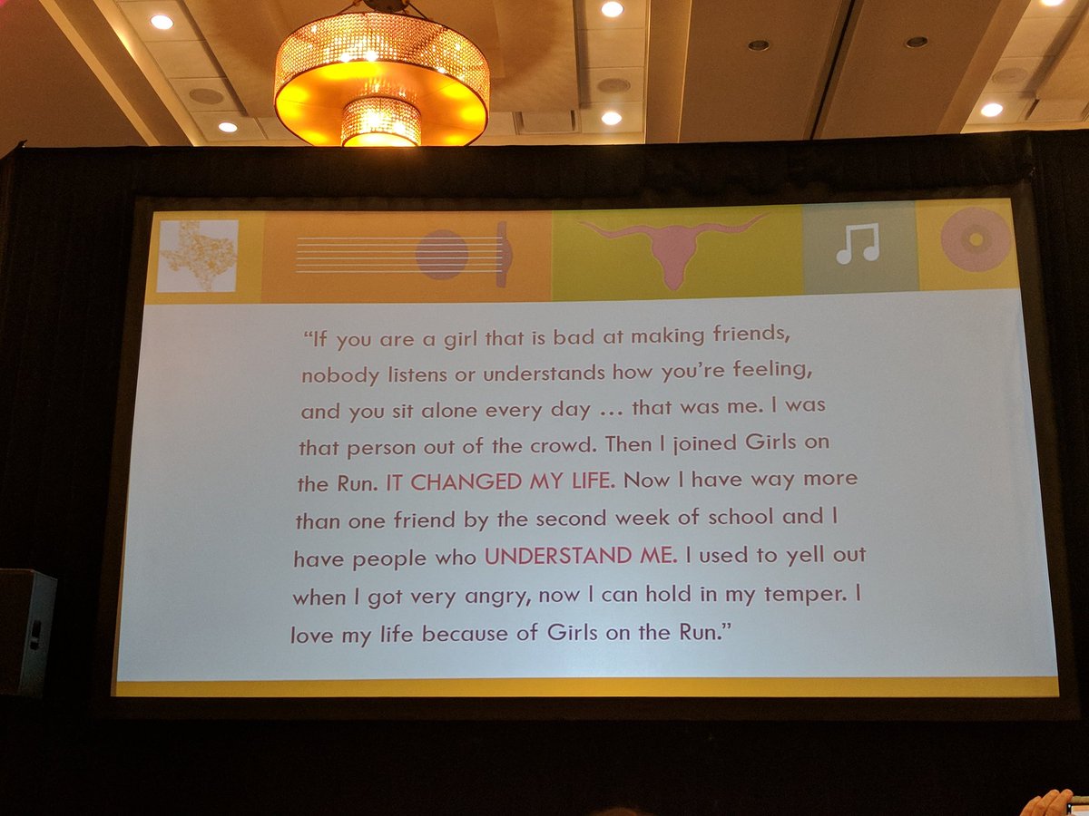 c_pitty's tweet image. A GOTR participant&apos;s quote from an interview in a study done by Legacy Award Winner, Dr. Maureen Weiss #coachesrock #GOTRsummit #lovethisprogram #WomenEmpowerment