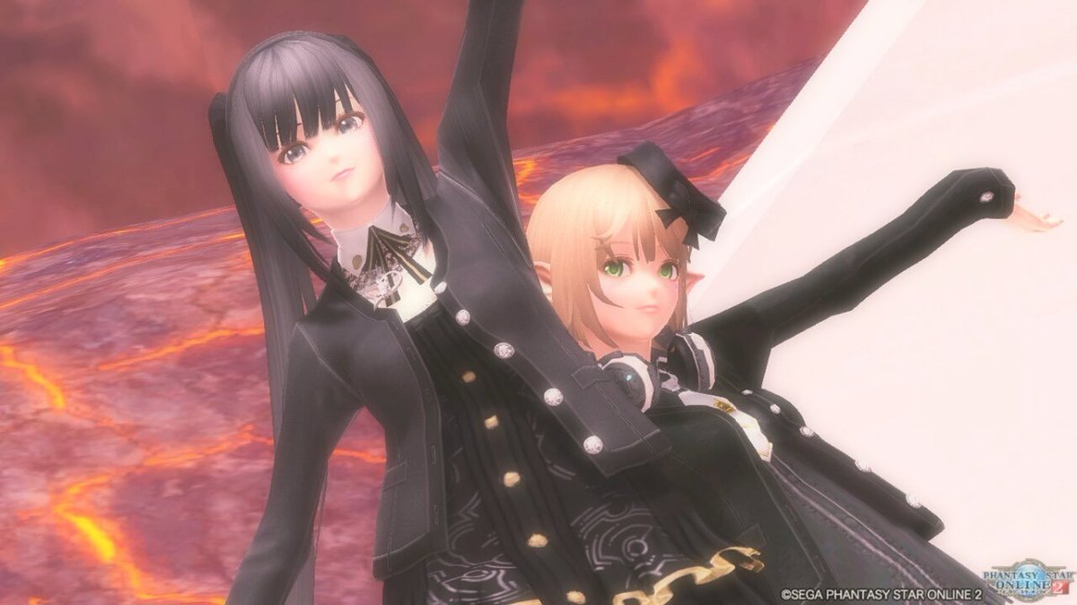 namyoship10's tweet image. #メンテの日なのでssを貼る 
#フォロワーのアークスがrtしてくれてまだ見ぬアークスと繋がりたい 

今回はフレンドと撮った数枚の中で厳選したのと、メインの顔修正したので載せておきます！ブレイズアイかっこよい……♡♡