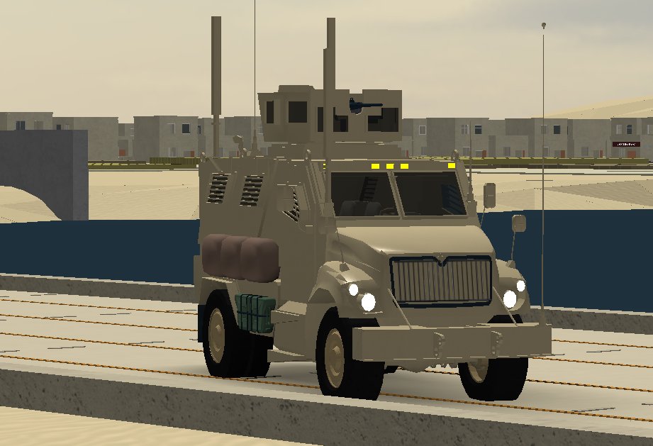 ArmedForcesIQ's tweet photo. The MaxxPro MRAP will be going into service under the Iraqi Army's Motorized Division at the Nineveh Governorate. 
#RBXDev #ROBLOXDev #ROBLOX https://t.co/OMQb5tVsXj