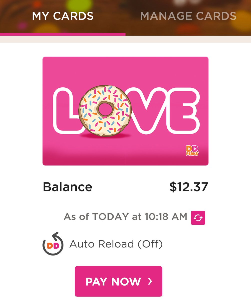 Dramatdude's tweet photo. @DunkinDonuts Your app is being screwy again. My refreshed balance in the app was somehow not the actual balance...AGAIN. Thanks for the waste of time. https://t.co/PbJEjRxDky