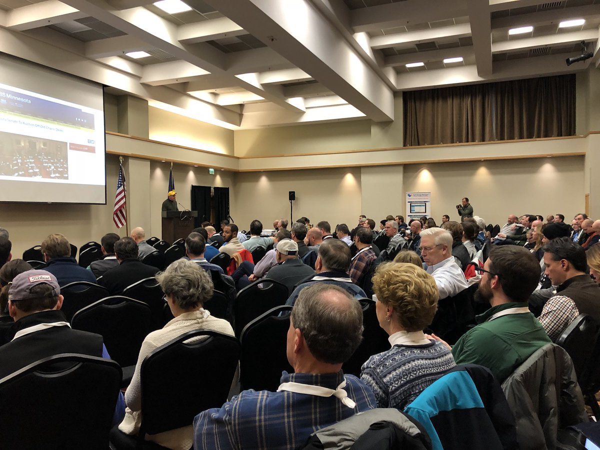 SelfStorageAssn's tweet photo. SSA President & CEO @SSA_TDietz welcomes our #SSASki18 attendees. https://t.co/6B4XfqBgJy