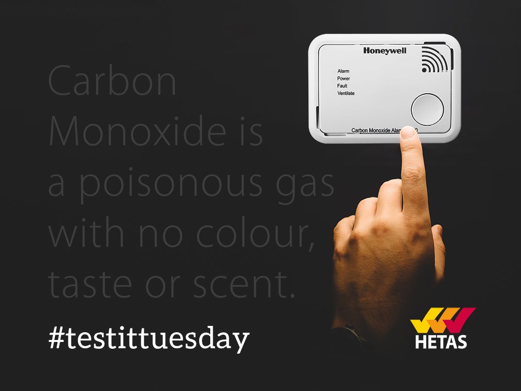 hetas_uk's tweet photo. Have you done your #testittuesday today?
Please check your #smokealarms and #carbonmonoxide detectors in accordance with the manufacturers instructions.
https://t.co/tTjPqZEjHi for advice and tips on staying safe from carbon monoxide.
📢⏰👍😃 https://t.co/BRHsLy5smC