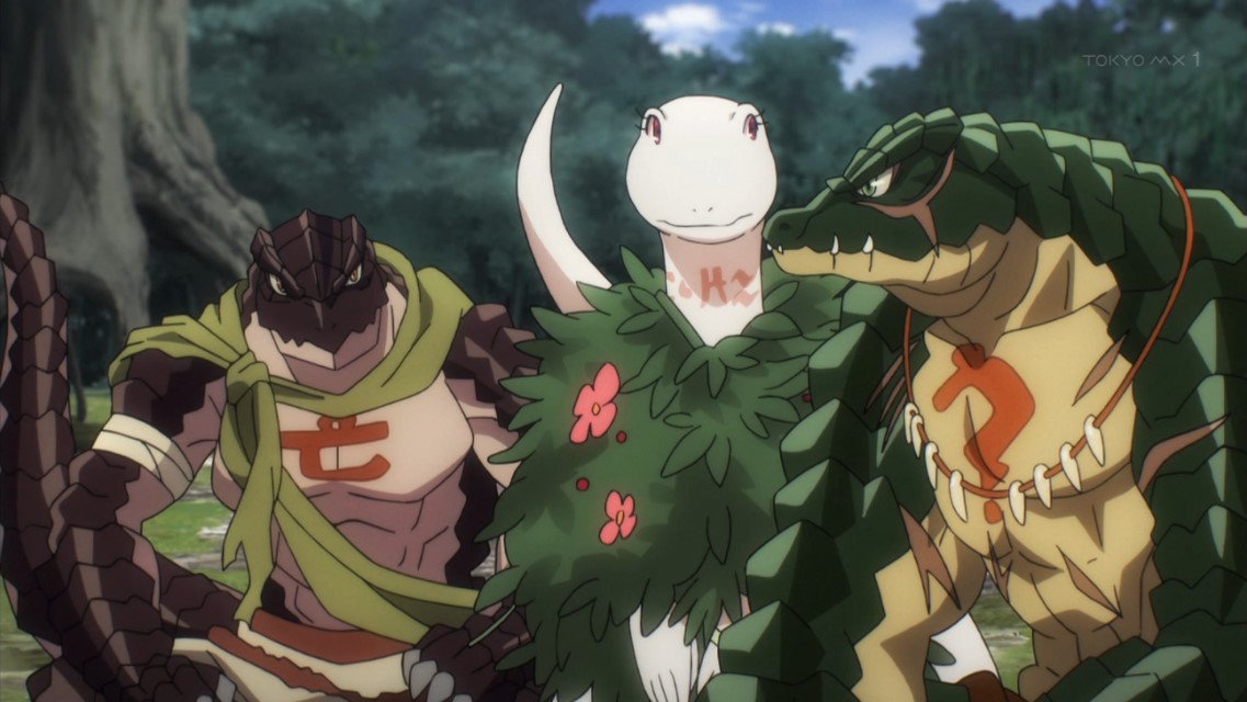 3話まとめ オーバーロードii デミウルゴス 植物系モンスター リザードマン アニメレーダー