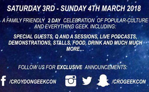 Croydon Geek Con tweet media