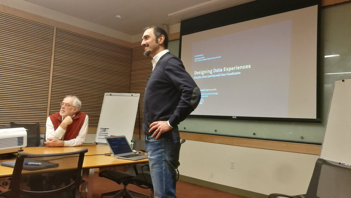 MarcoBrambi's tweet photo. After classes by @marcobrambi on #socialmedia, P.Bertola and C.Colombi on #Fashion and #LifeStyle: now @pciuccarelli introduces #design and #Datavisualization in @harvard with @Harvard_IACS &amp; @polimi #Datashack project. Guest: prof from @Northeastern College of Arts Media Design https://t.co/ACHAYP7LK7