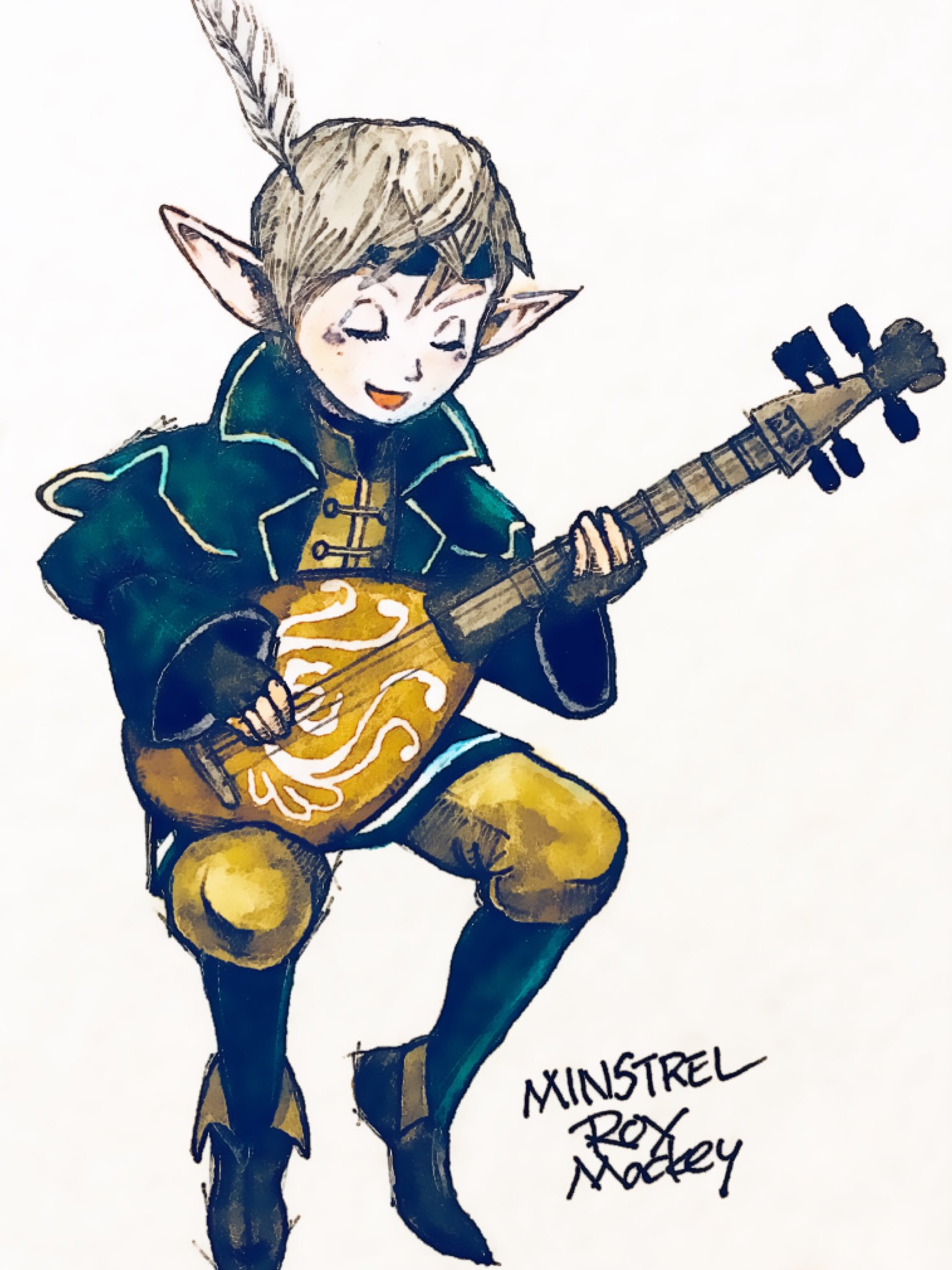 Roymackey Pa Twitter 吟遊詩人のドレア ドレア イラストアカ作りました 今後はこちらでイラスト付きドレアを載せていきますので 皆様よろしくお願い致します 最初のドレアは吟遊詩人のドレアです 吟遊詩人は作りたかったドレアの1つ イラストのリュートは