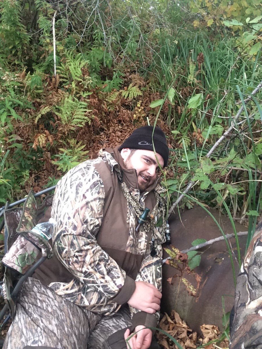 This is what happens when you fall asleep in the blind