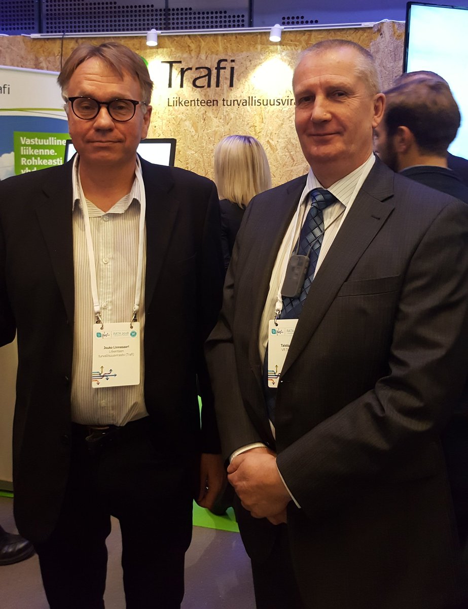 Alan veteraanit Trafn tiskillä #Rata2018