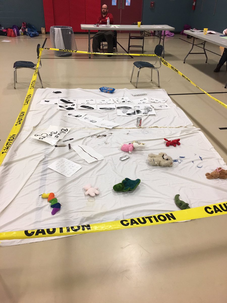 The scene of the mystery