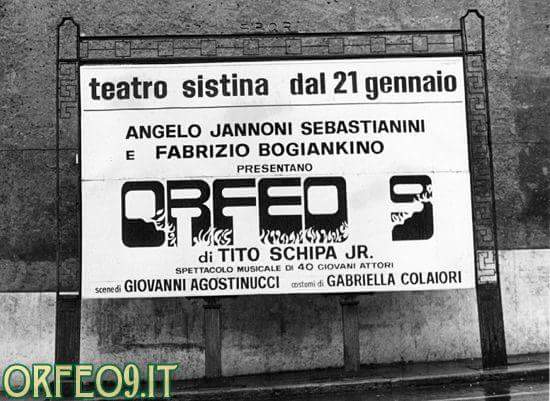 orfeo9's tweet photo. 48 anni dal debutto di #orfeo9, la prima #operarock italiana. Grazie a chi è stato e sarà ancora con noi! https://t.co/hTf8GANsmZ