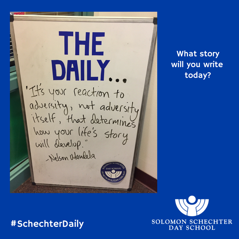 Schechter_Chi's tweet image. What story are you writing today? #SchechterDaily #IntheImageofGod #BtzelemElohim #CoreValues