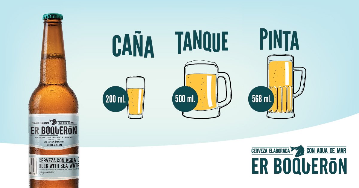 Er Boqueron on X: Caña, pinta o tanque son las formas más usuales de pedir  vuestra bebida preferida, pero ¿como pedimos la cerveza la gente salada?   / X