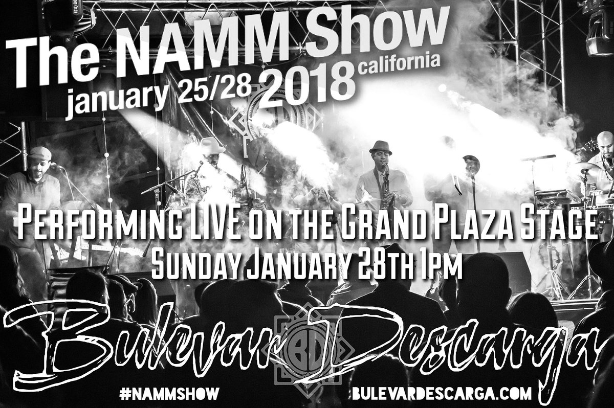 descargabulevar's tweet photo. Another year, another NAMM!!! #NAMMShow #NAMM2018 https://t.co/DOtjV7S84g