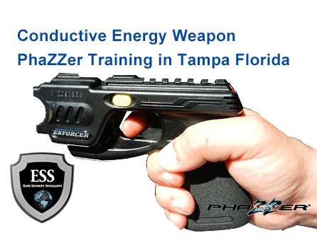 Conductive Energy Weapon Training in Tampa January 28 at ESS Global Corp https://t.co/POmOvigsRg #phazzer #CEW #Security #Tampa #TampaBay #Clearwater #StPete #StPetersburg #Florida https://t.co/JoIOQ0XeUF