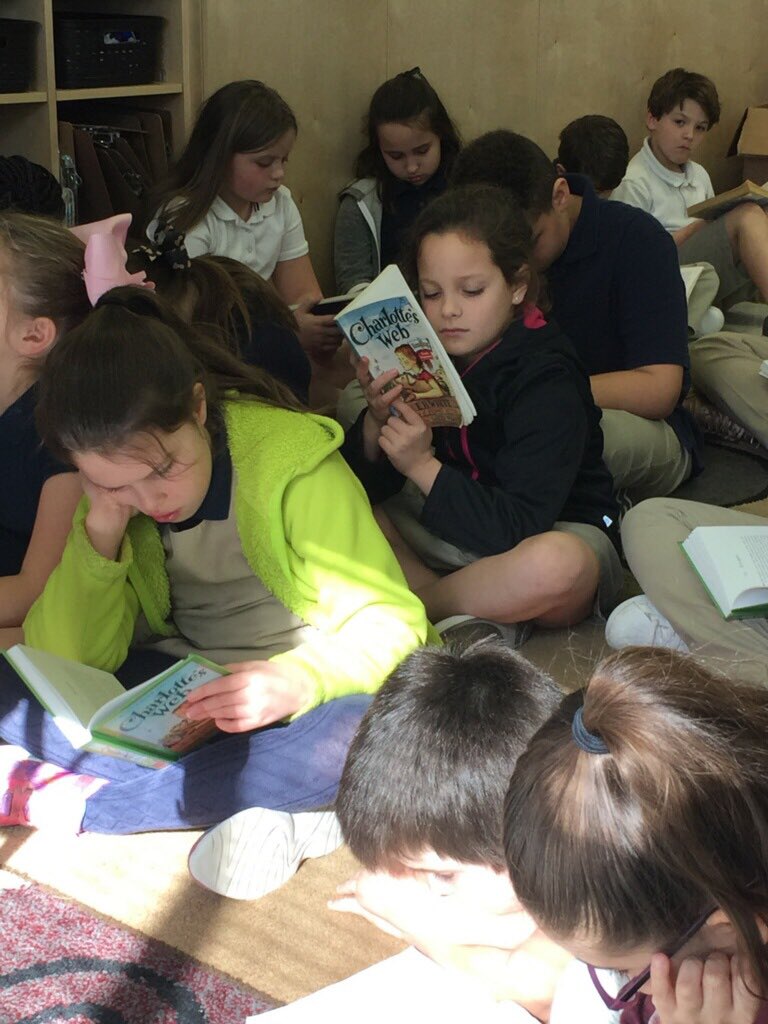 From Mrs. Gaboury’s 3rd Grade Classroom...
Listening/Independent Reading Charlottes Web Novel study