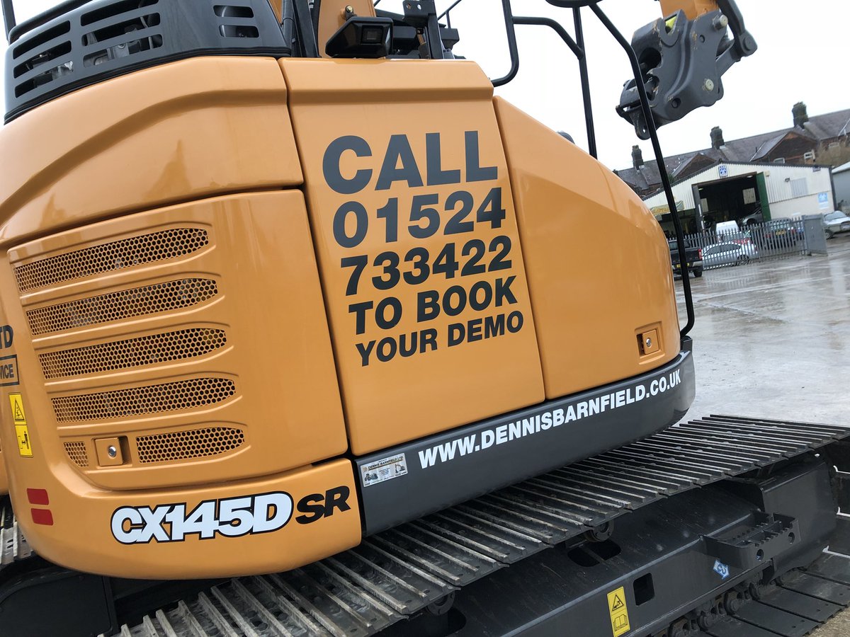 DBarnfieldLTD's tweet photo. New @CaseCE_EU #CX145D #Excavator ready for demo! Call 01524 733422 to book yours now! https://t.co/G5hRsdRMTb