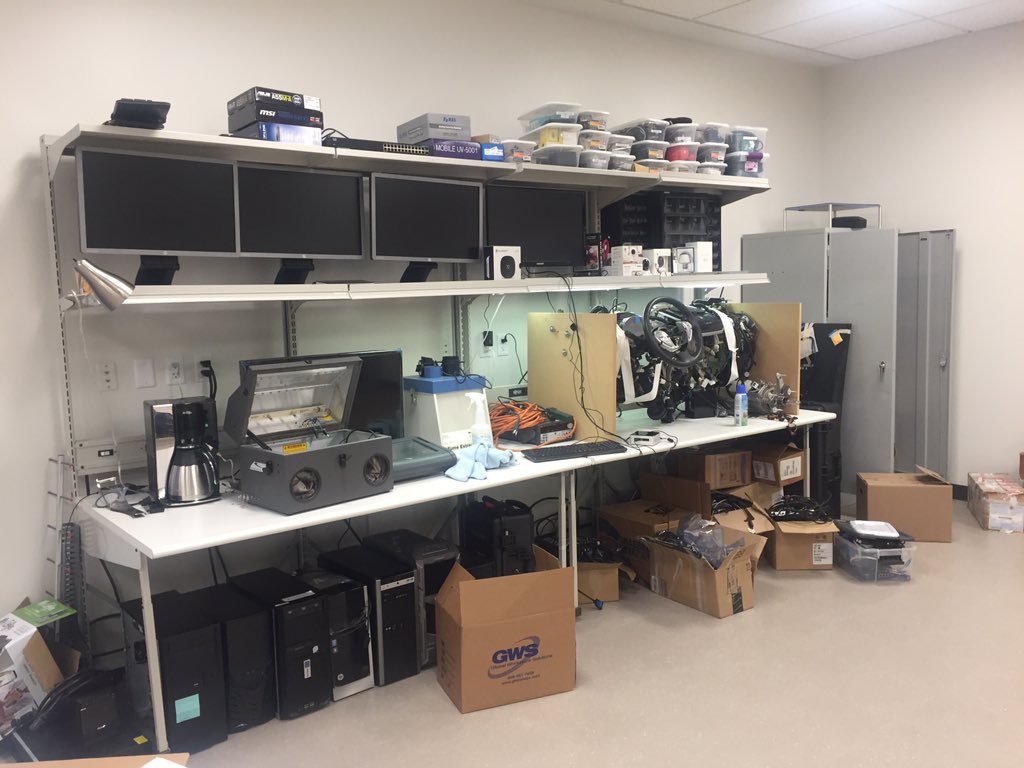 Raj_Samani's tweet image. Our @mcafee_Labs research facility just unboxed we have long day ahead here in Oregon cc @spovolny @ChristiaanBeek