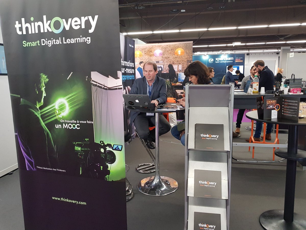Thinkovery's tweet photo. Si vous n'êtes pas encore passés nous voir c'est le moment ! #LT18France https://t.co/F4kcNjHK1s