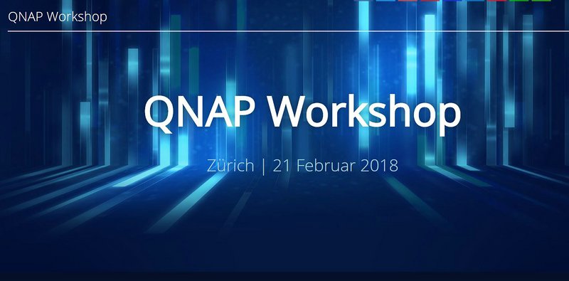 #Schweiz aufgepasst: #QNAP lädt zum Workshop in Zürich. Mit von der Partie: das QNAP Support-Team, #ABUS, <a href="/Seagate/">Seagate</a> und <a href="/StoragecraftD/">StorageCraft_DE</a>. Mehr Infos hier: bit.ly/2E3djt5