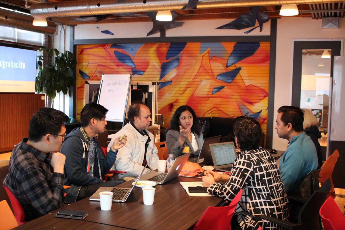 MCISLanguages's tweet photo. What did participants get out of MigrahackTO? Watch to find out: https://t.co/Qxds1dy6qc https://t.co/9crytDpvvM