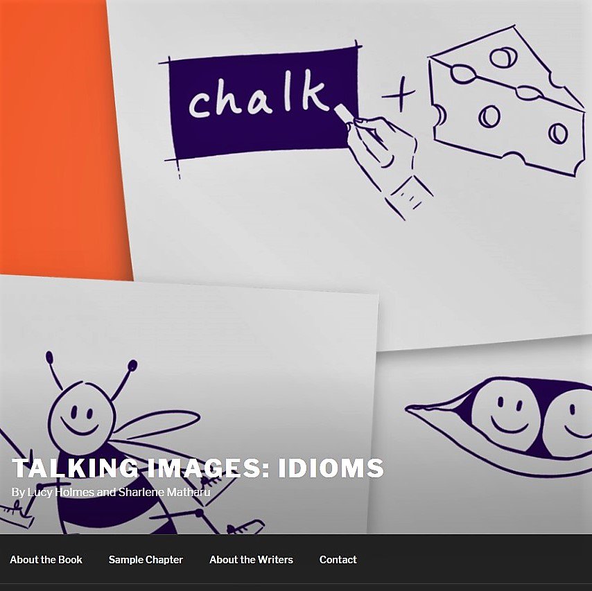 EnglishinOxford's tweet photo. #LakeSchoolOxford teachers Lucy Holmes and Sharlene Matharu have published #TalkingImagesIdioms’. A photocopiable resource book for English language teachers based on many years of experience in the #ELT classroom. Well done! #CreativeEnglishTeaching https://t.co/M3dYOvNoqv https://t.co/GjG1iHMXUU