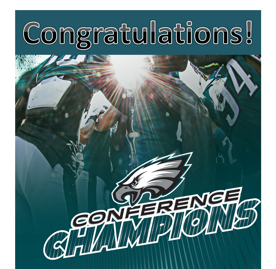 GF_Hotels's tweet photo. Congratulations to the NFC Champions the @Eagles!!! GF is proud to call Philadelphia home #SuperBowlLII #Philly #FlyEaglesFly #gfhotels https://t.co/qlwQzxkEhB