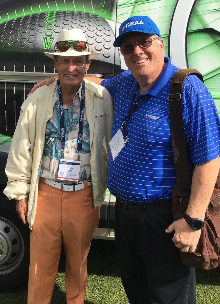 MikeLednovich's tweet photo. Chi Chi still smiling #PGAShow #2018pgashow #golfchat https://t.co/4FQ57qft6f