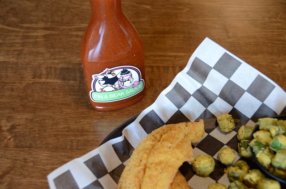 Adding some Fin &amp; Beak sauce will make your meal a real treat!